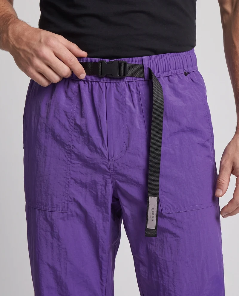 Herren leichte Nylon Utility-Hose mit elastischem Bund und Gurtverschluss Drune