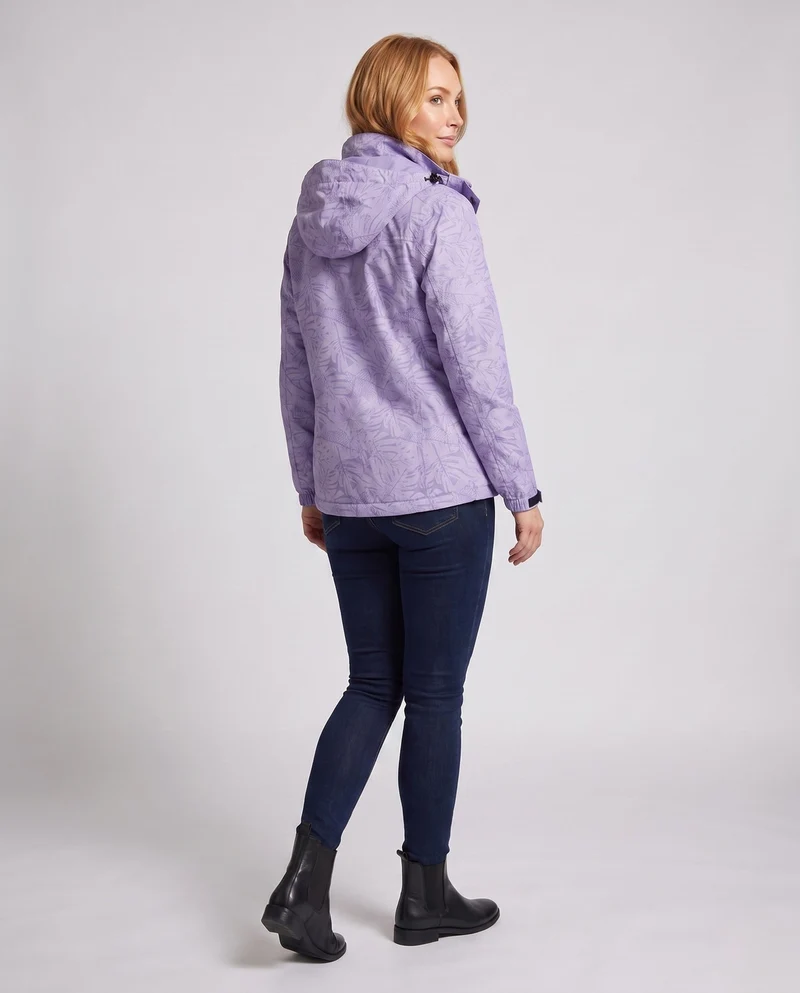 Damen Atmungsaktive Funktionsjacke mit Verstellbarem Kapuzen Design Drune