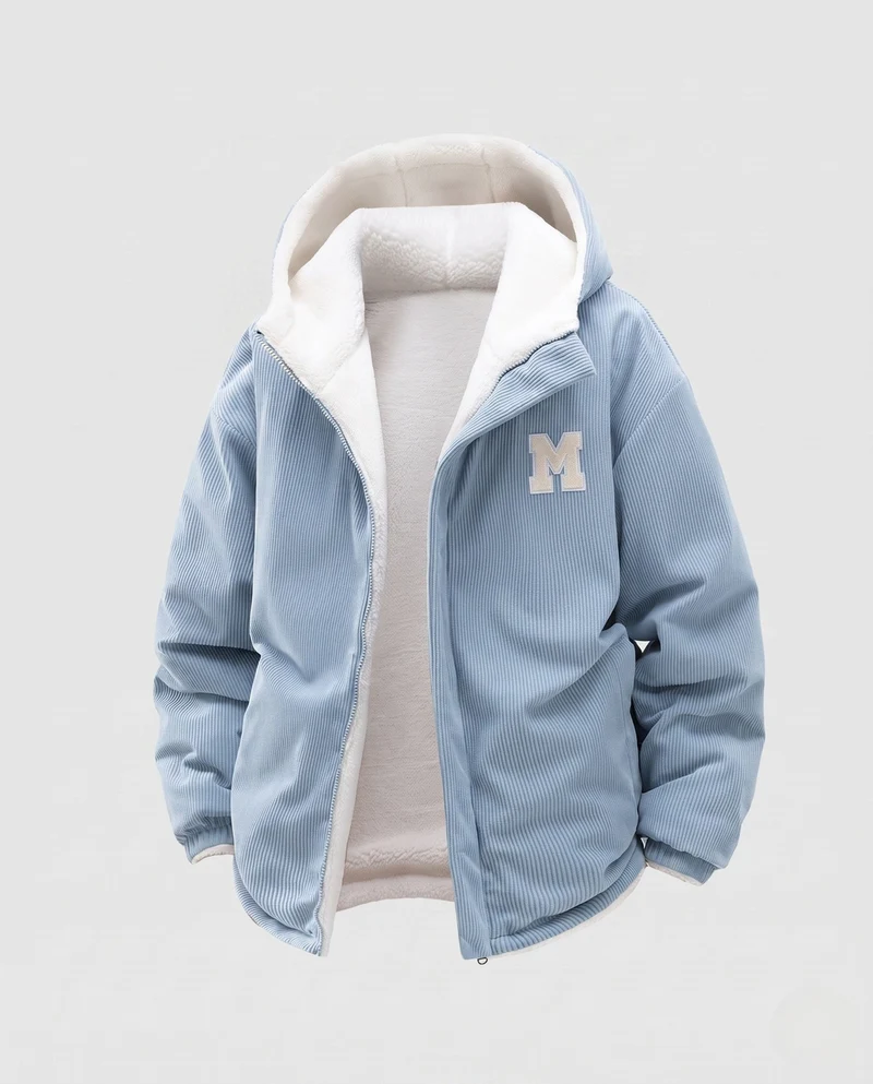 Damen Fleece gefütterte Cordjacke Drune