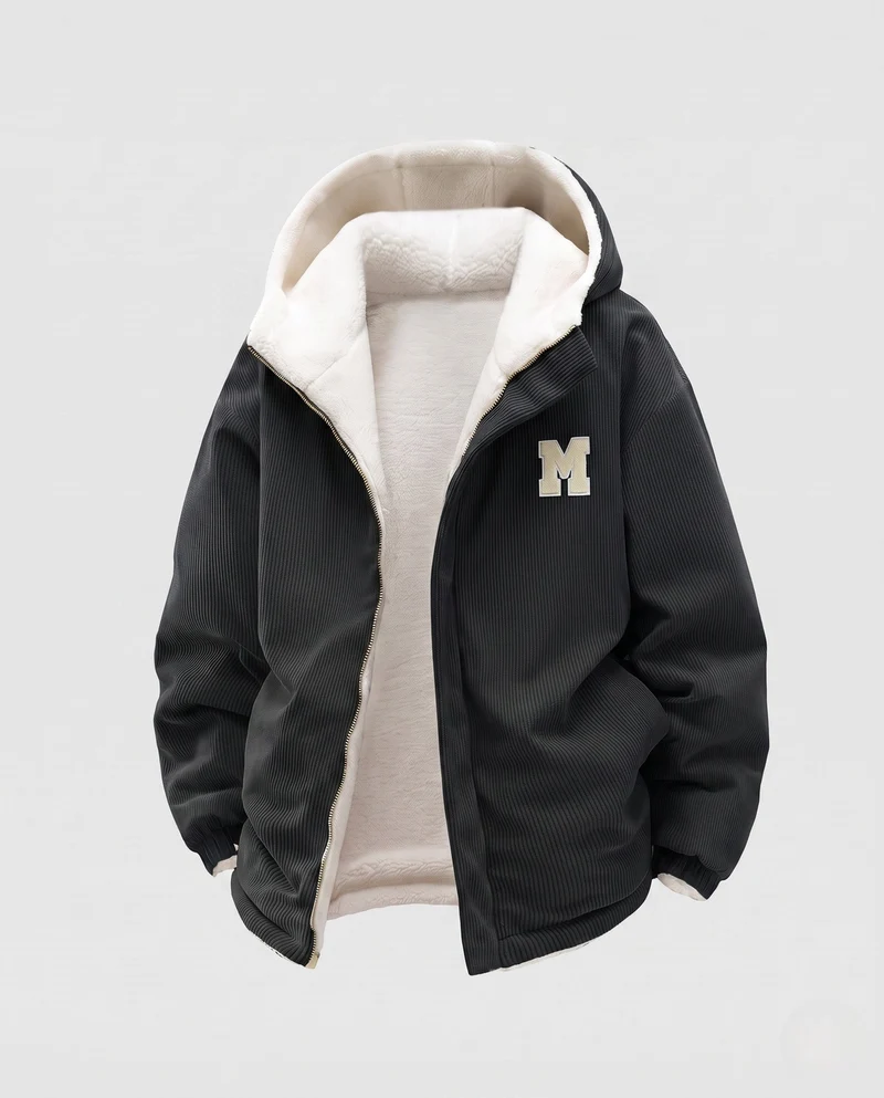 Damen Fleece gefütterte Cordjacke Drune