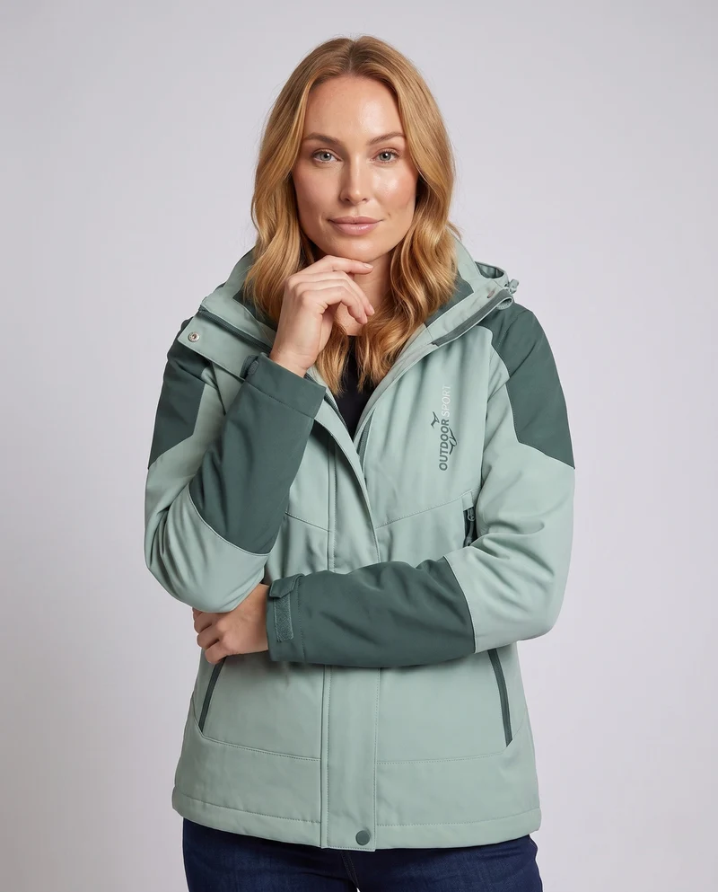 Damen Funktions-Wasserfest Sportjacke Drune