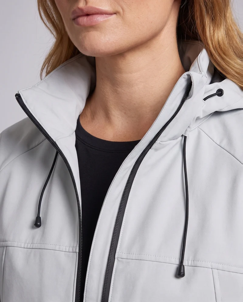 Damen Funktionsjacke mit verstellbarer Kapuze Drune