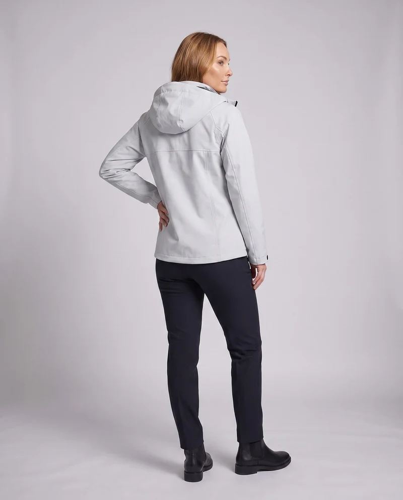 Damen Funktionsjacke mit verstellbarer Kapuze Drune