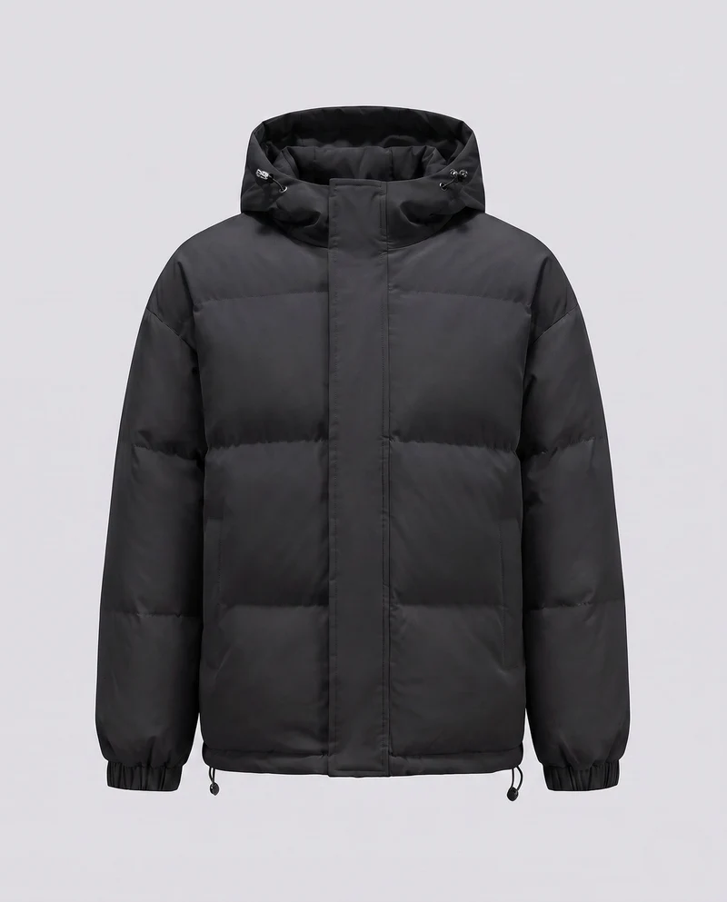 Damen isolierte Winterjacke mit Kapuze Drune