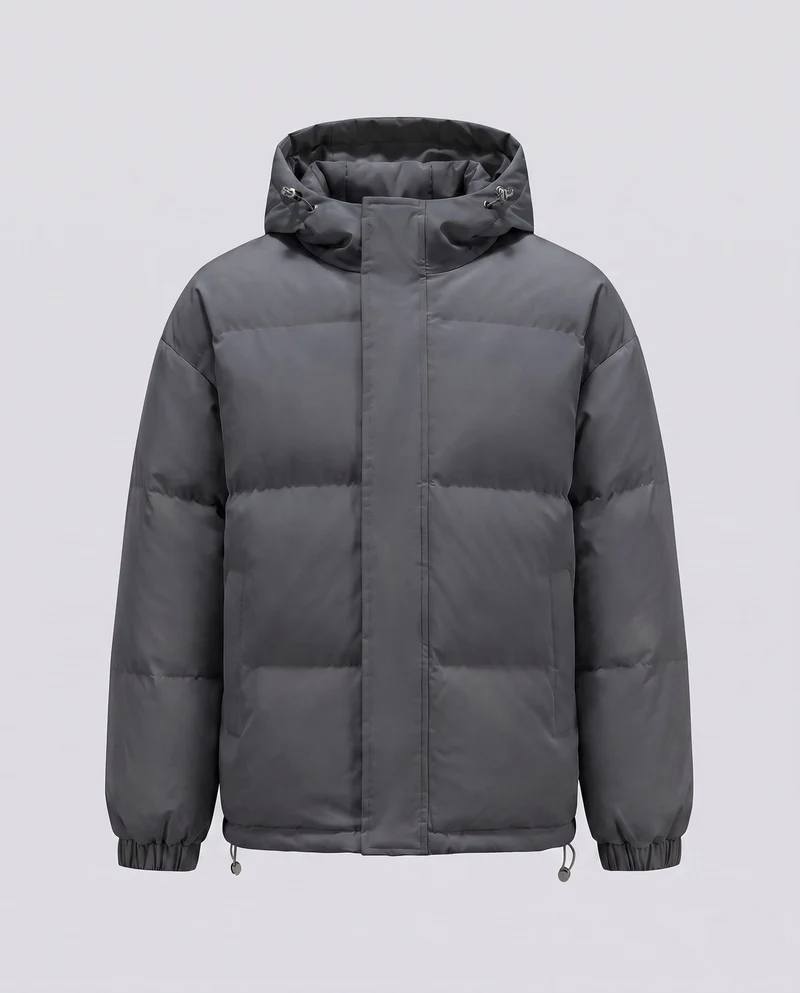 Damen isolierte Winterjacke mit Kapuze Drune