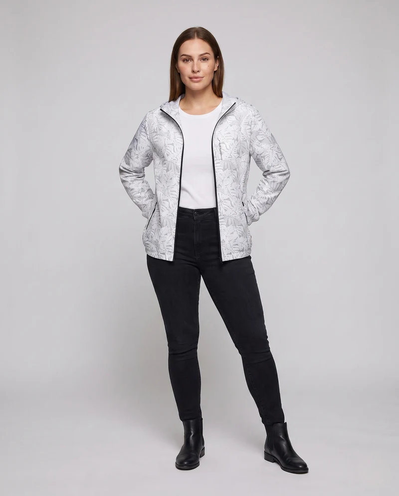 Damen Leichte Windbreaker Jacke Drune