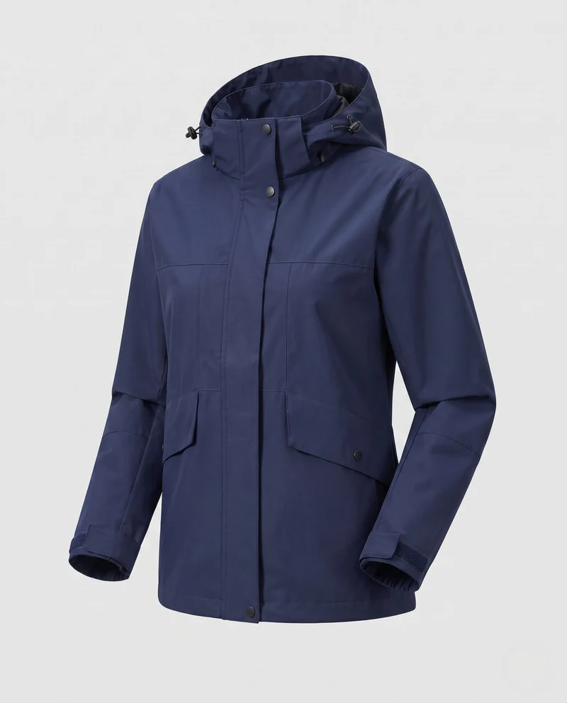 Damen Sportliche Funktionale Jacke Drune