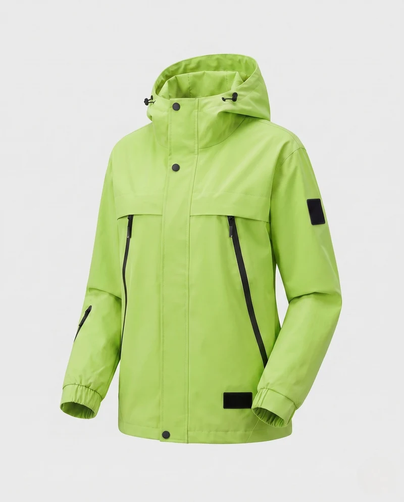 Damen Übergangsjacke mit Taschen und Kapuze Drune