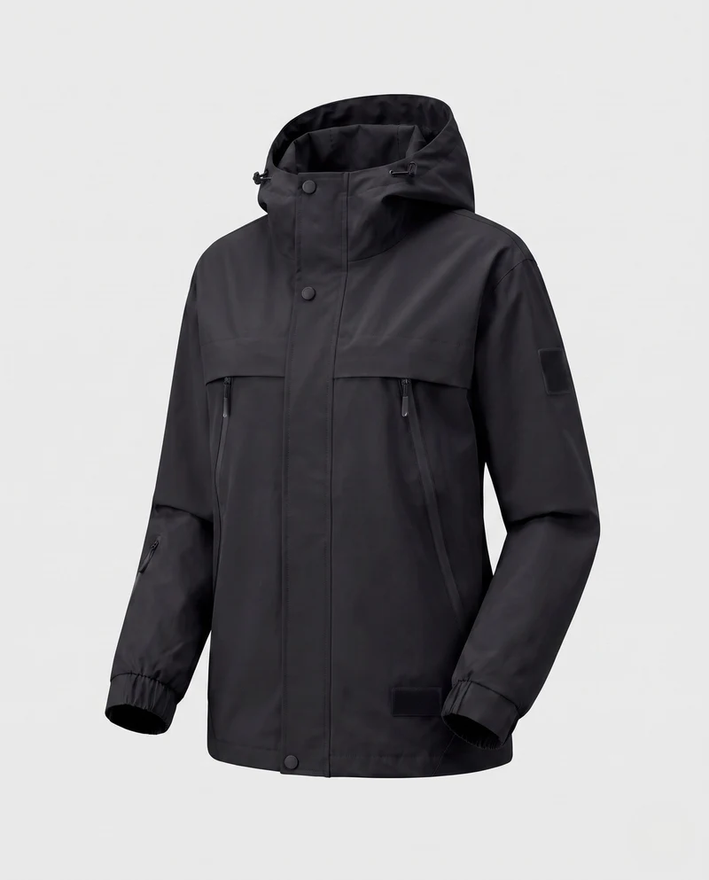 Damen Übergangsjacke mit Taschen und Kapuze Drune