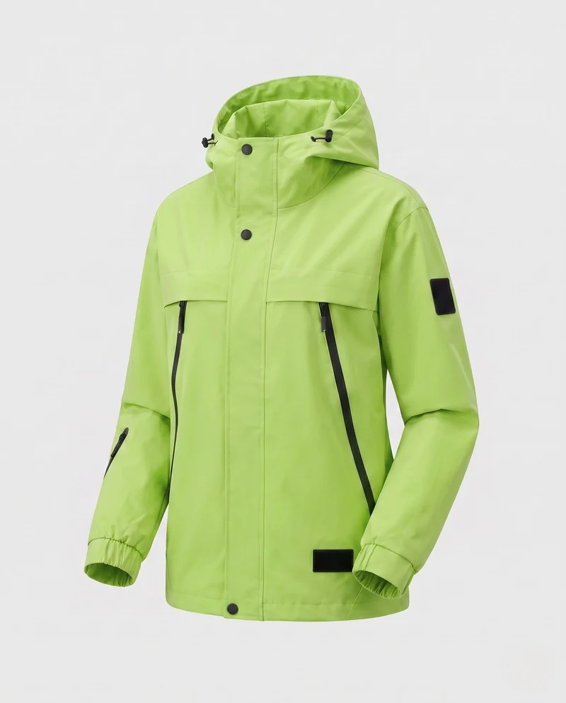 Damen Übergangsjacke mit Taschen und Kapuze Drune