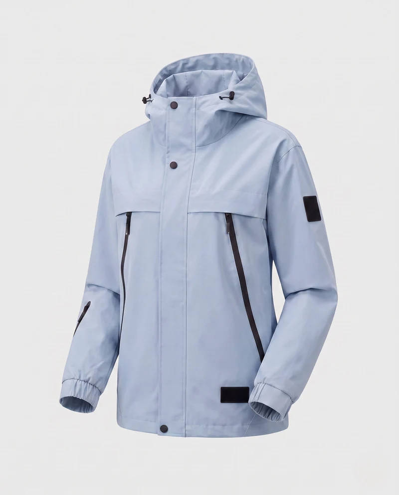Damen Übergangsjacke mit Taschen und Kapuze Drune