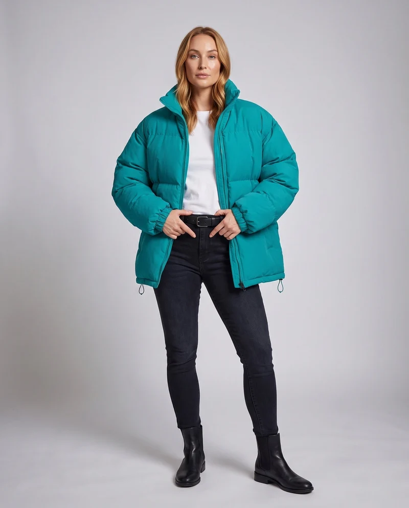 Frauen Urban Steppjacke Drune