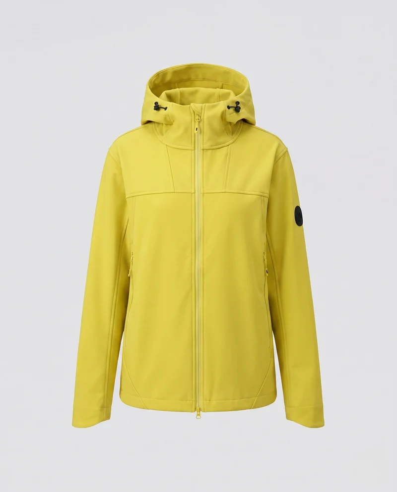 Damen wasserabweisende Outdoorjacke mit verstellbarem Kapuze Drune