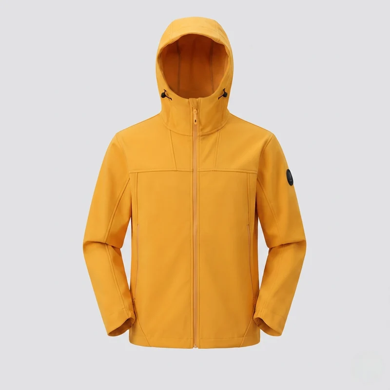 Damen wasserabweisende Outdoorjacke mit verstellbarem Kapuze Drune