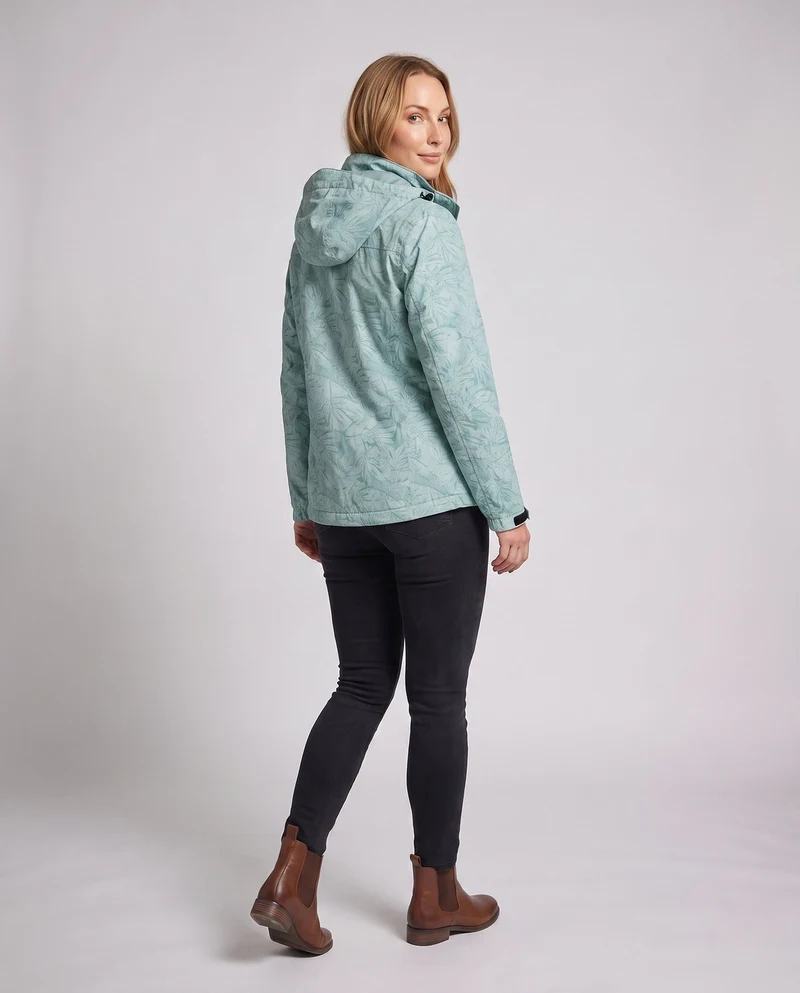 Damen winddichte Sportjacke mit Kapuze Drune
