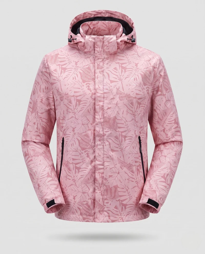 Herren atmungsaktive Übergangsjacke mit Kapuze Drune