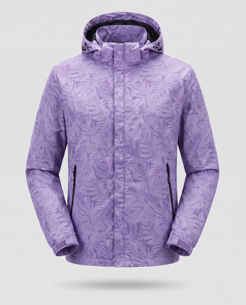 Herren atmungsaktive Übergangsjacke mit Kapuze Drune