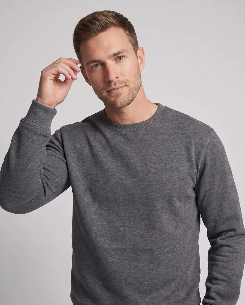 Männer Sweatshirt mit hohem Kragen Drune