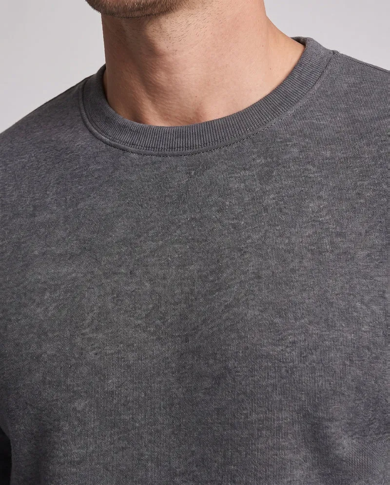 Männer Sweatshirt mit hohem Kragen Drune