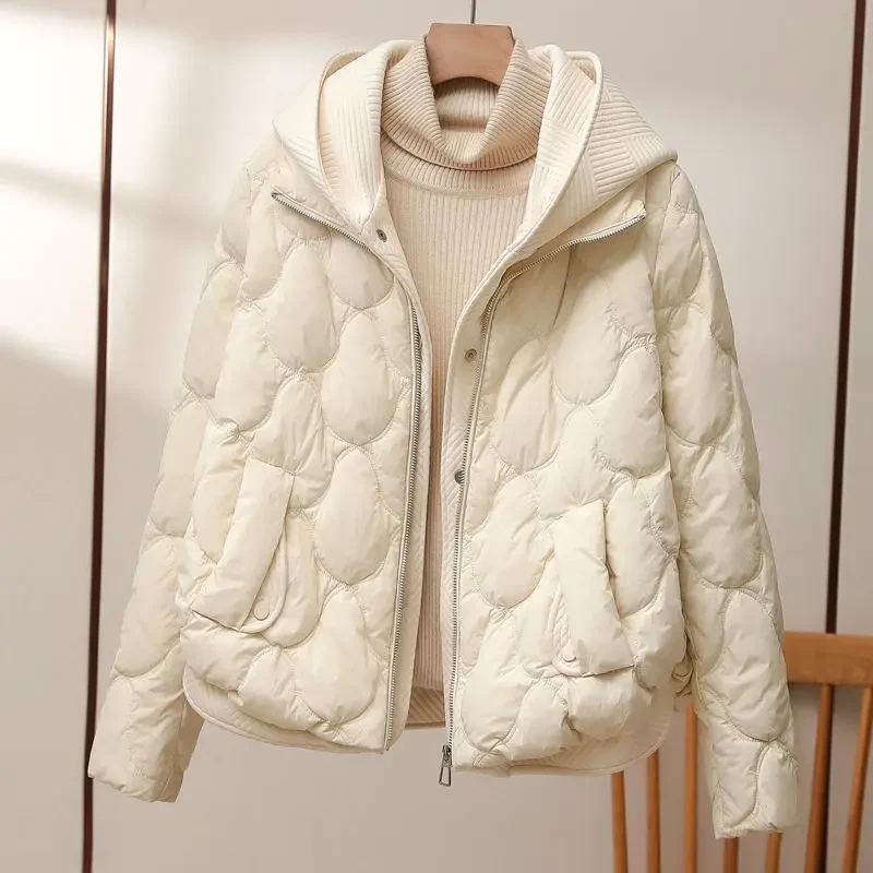 Drune | Wetterfeste Jacke mit Kapuze Damen Regular Fit Belle Couture Essential Wasserdicht