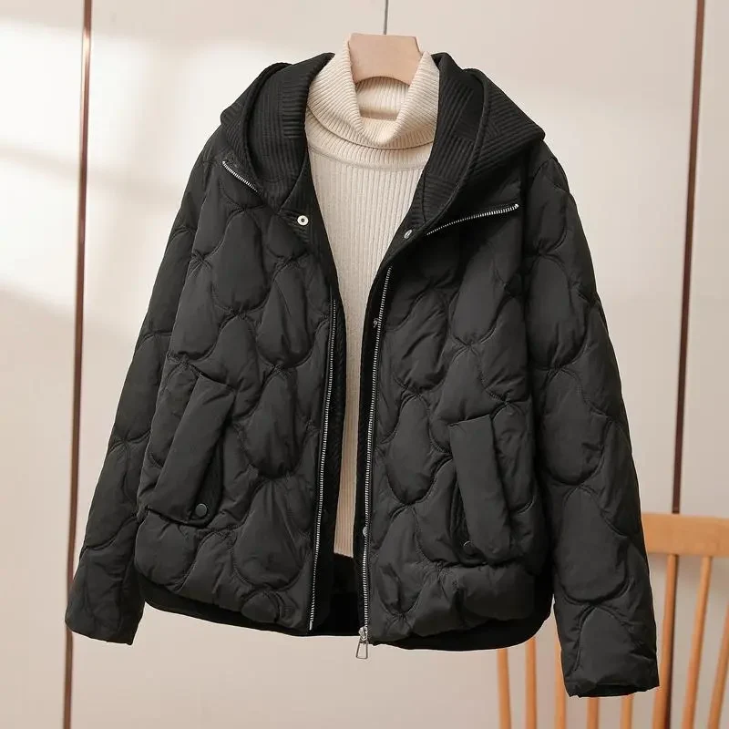 Drune | Wetterfeste Jacke mit Kapuze Damen Regular Fit Belle Couture Essential Wasserdicht
