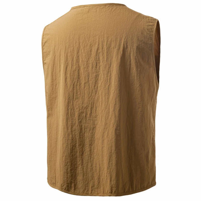 Herren Multifunktionale Utility‑Weste mit verstellbarer Steckschnalle und leichter Ripstop‑Optik Drune