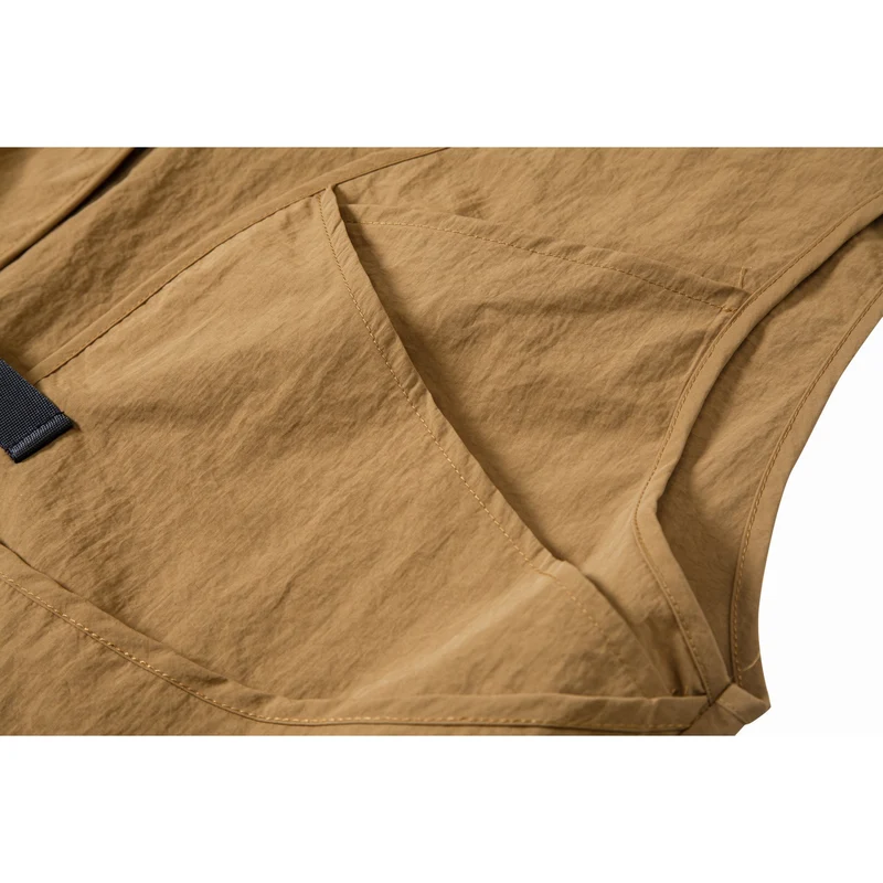 Herren Multifunktionale Utility‑Weste mit verstellbarer Steckschnalle und leichter Ripstop‑Optik Drune
