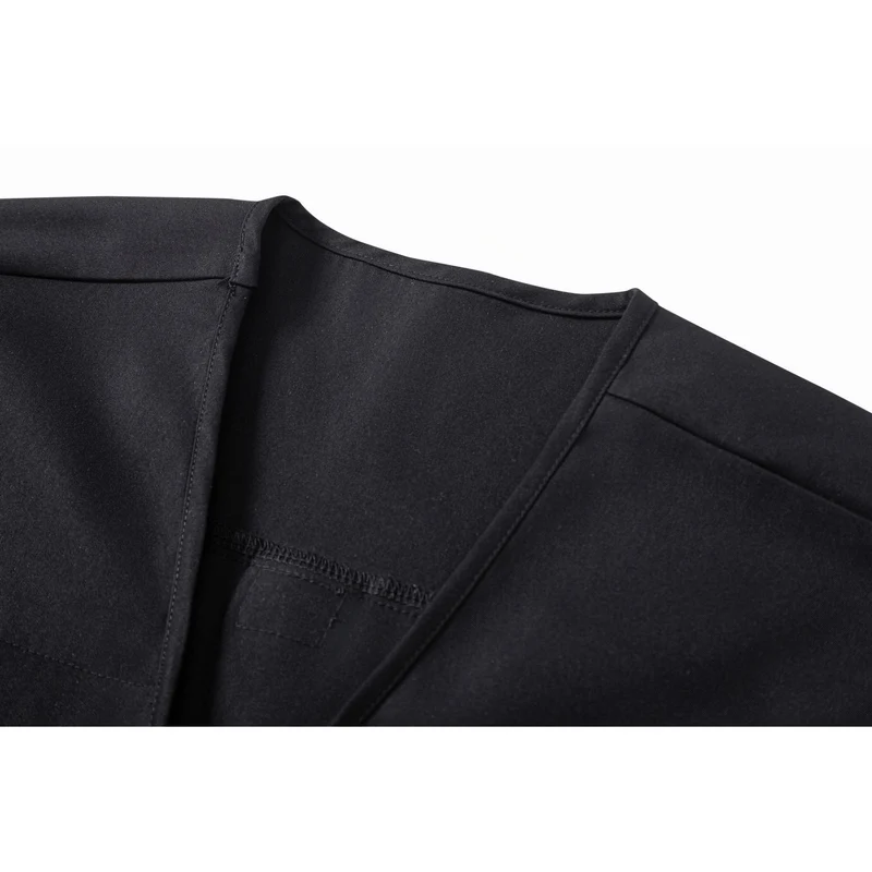 Herren Multifunktionale Utility-Weste mit Frontreißverschluss und Mehrfachtaschen Drune
