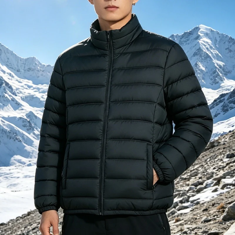 Herren Leichtgewichtige Steppjacke mit Thermo‑Füllung und Stehkragen Drune