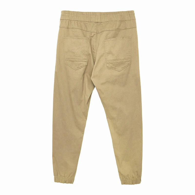 Herren Leichte Baumwoll-Jogginghose mit Tunnelzug, elastischen Bündchen und Schrägtaschen Drune