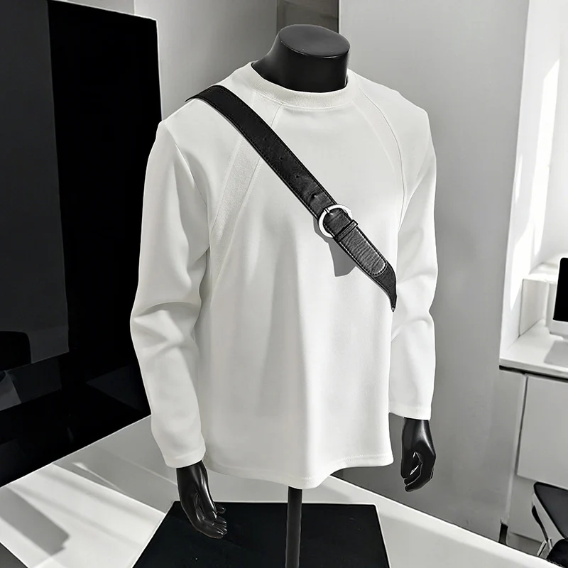 Herren Lässiges Raglan-Sweatshirt mit Rundhals, leichter Struktur und relaxed Fit Drune