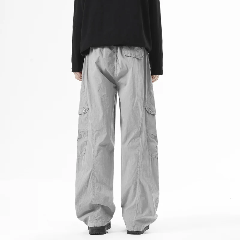 Herren weite technische Cargohose mit Mehrfachtaschen Drune
