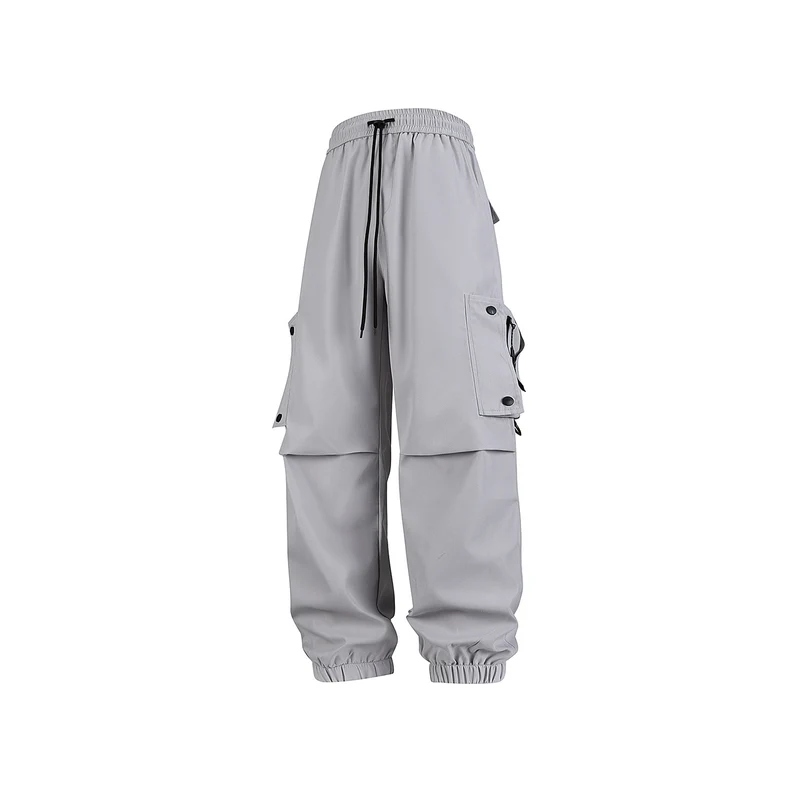 Herren Weite Technical‑Cargo‑Jogger mit elastischem Tunnelzugbund, Multifunktions‑Cargotaschen und verstellbaren Beinabschlüssen Drune
