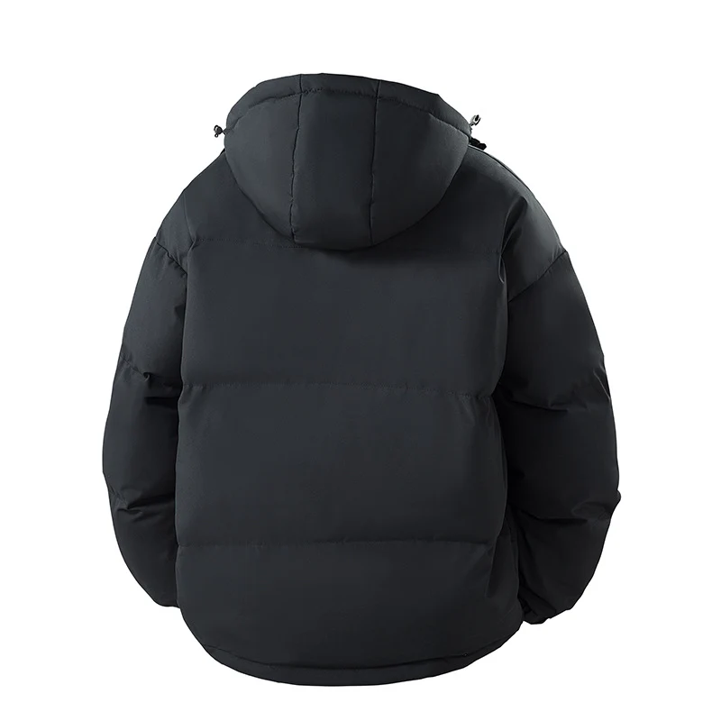 Herren Wattierte Kapuzenjacke mit Thermofutter und gesteppter Isolierung Drune