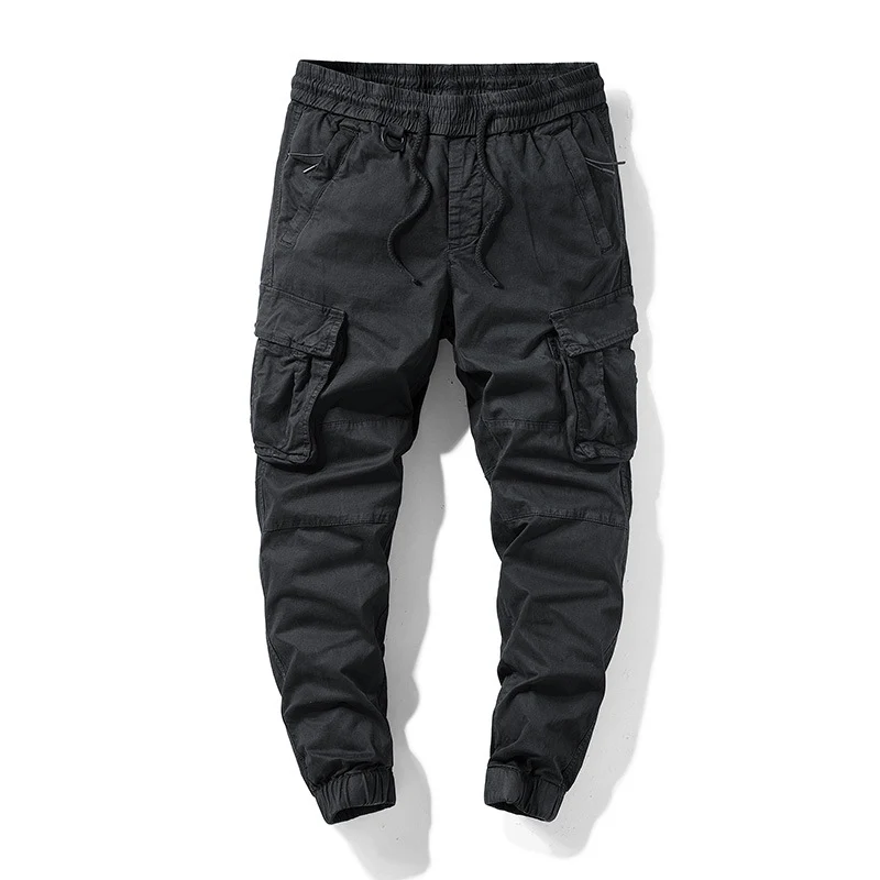 Herren Utility-Joggerhose mit sculpted Kniepaneelen, verstärkten Cargotaschen und elastischem Komfortbund Drune