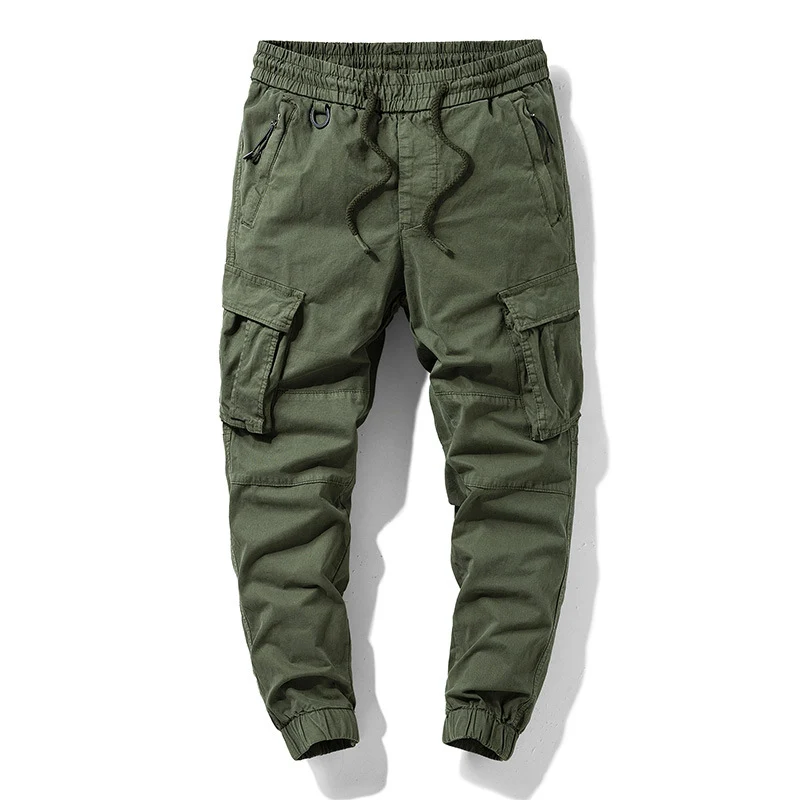Herren Utility-Joggerhose mit sculpted Kniepaneelen, verstärkten Cargotaschen und elastischem Komfortbund Drune