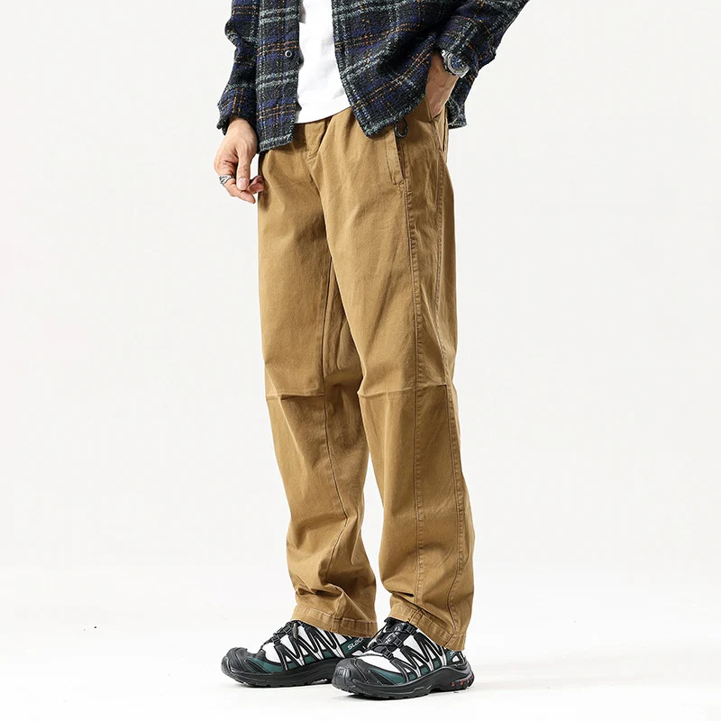 Herren Utility-Cargohose mit Knieabnähern, D-Ring und geradem Bein Drune