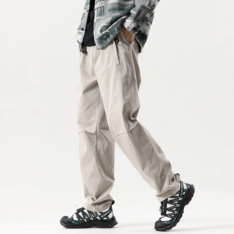 Herren Utility-Cargohose mit Knieabnähern, D-Ring und geradem Bein Drune
