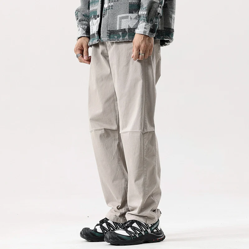 Herren Utility-Cargohose mit Knieabnähern, D-Ring und geradem Bein Drune