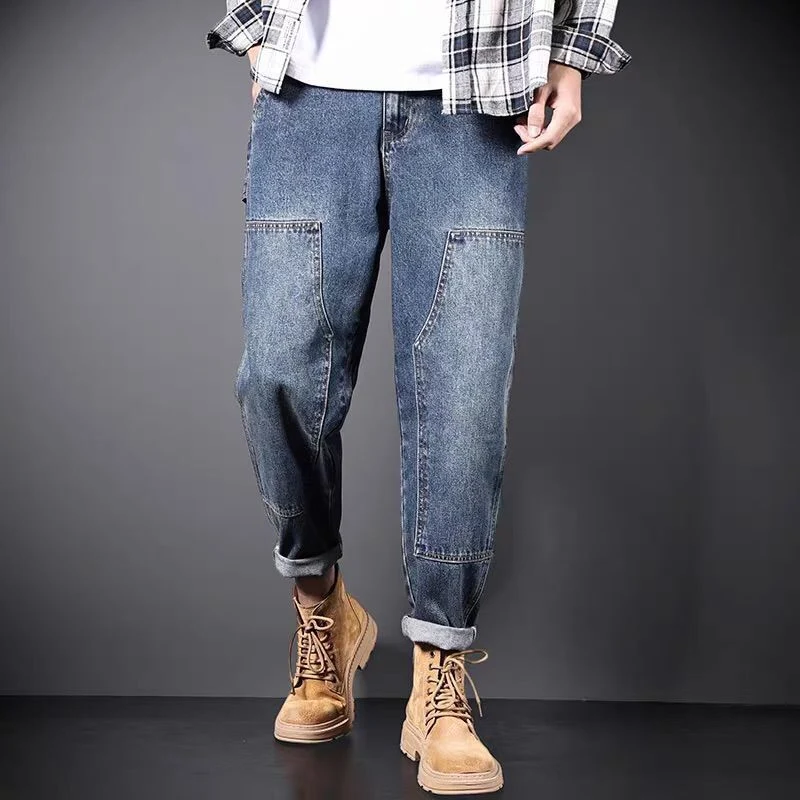 Herren Modische Cargo-Jeans Drune