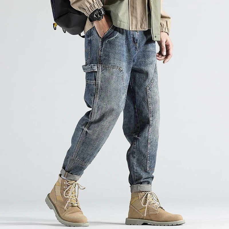 Herren Modische Cargo-Hose mit praktischen Taschen Drune