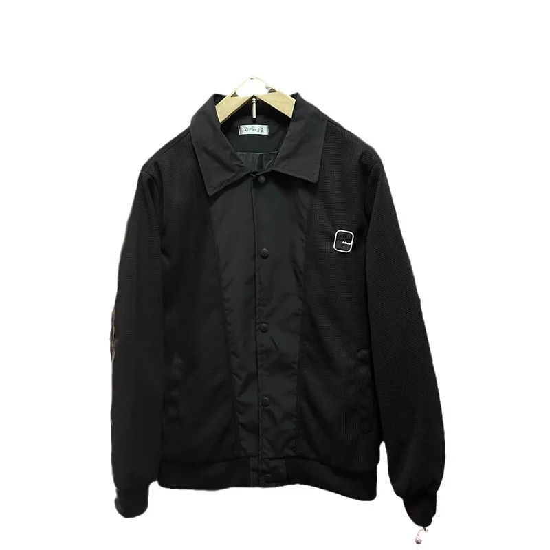 Herren Moderner Overshirt Blouson Drune