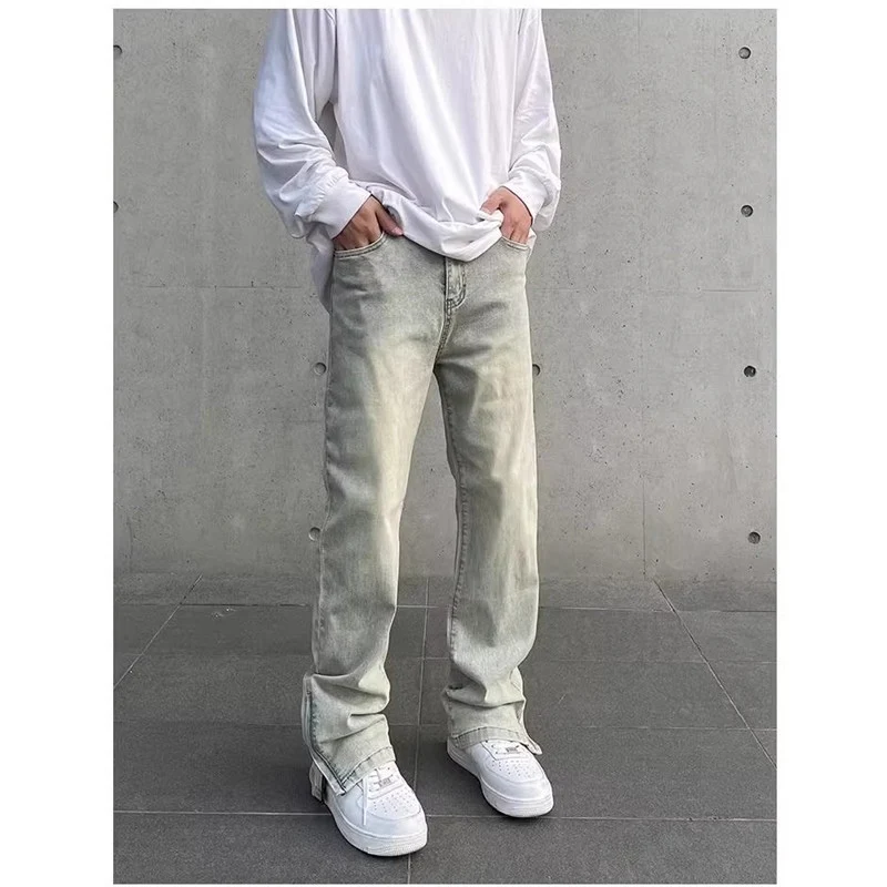 Herren Lässige Weitgeschnittene Jeans Drune