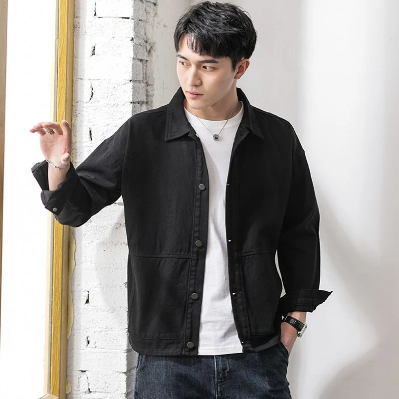 Herren Lässige Utility Jacke Drune