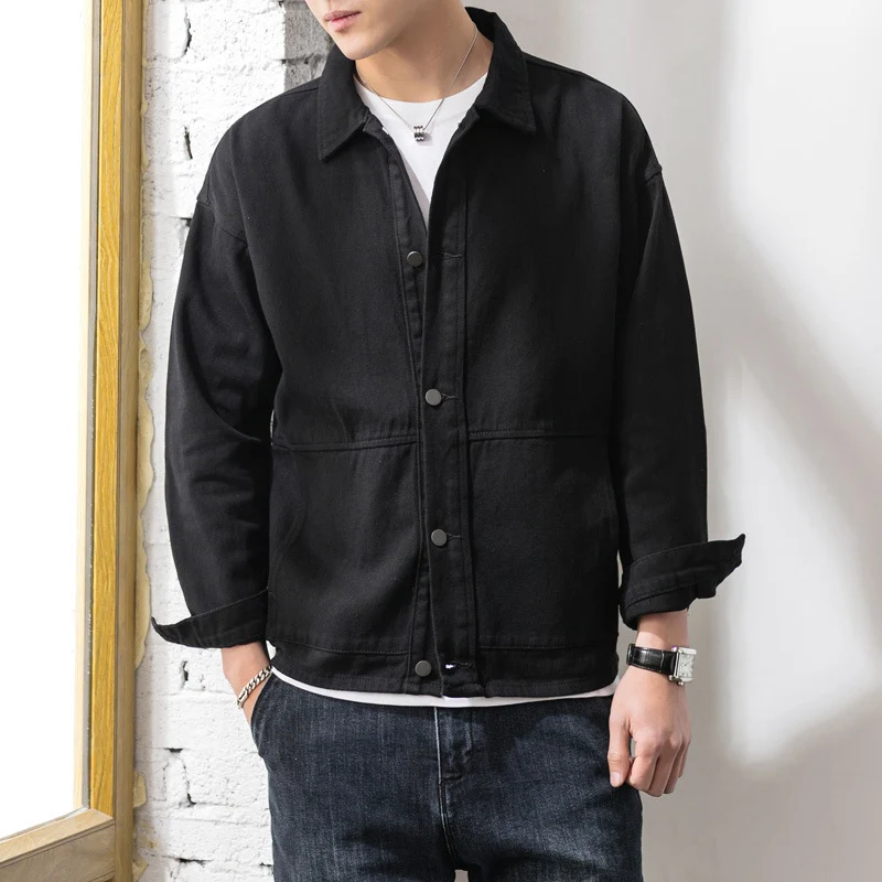 Herren Lässige Utility Jacke Drune