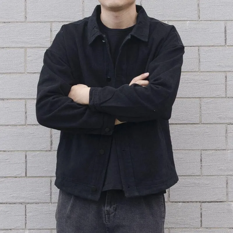 Herren Lässige Utility-Jacke Drune