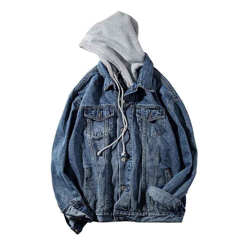 Herren Lässige Überziehjacke mit einzigartigem Muster Drune