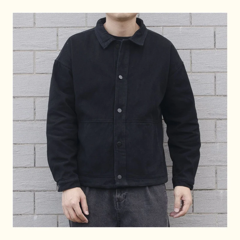 Herren Lässige Überjacke Drune