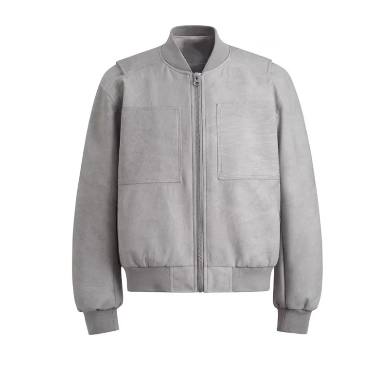 Herren Lässige Steppjacke mit Kapuze Drune