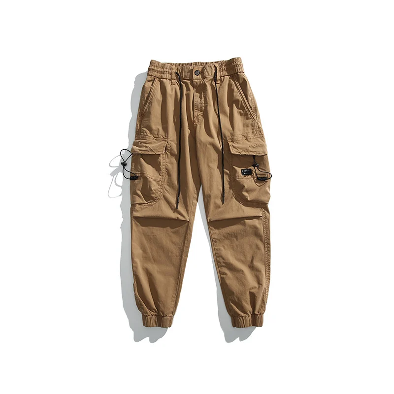 Herren Utility-Cargo-Joggerhose mit elastischem Komfortbund und Multifunktions-Taschen Drune